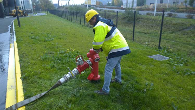 Essai poteau incendie